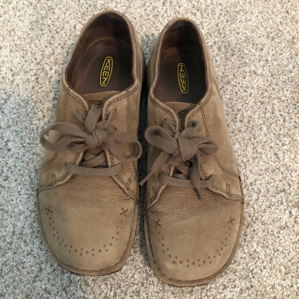 Keen Sierra Lace Shoes in Dark Earth